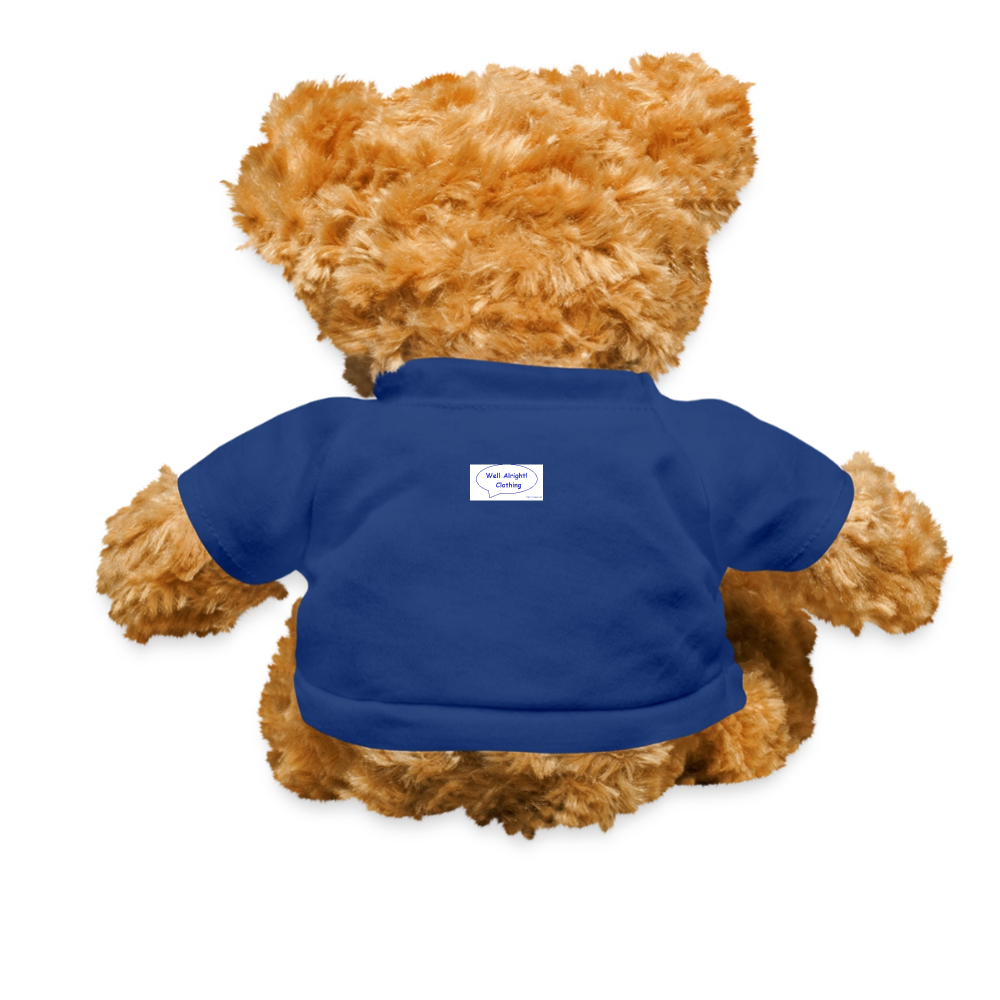 Teddy Bear - royal blue