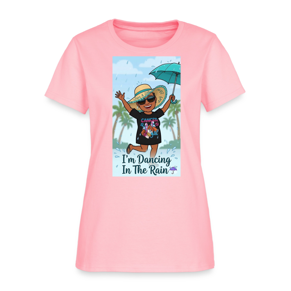 Dancing In The Rain - Women's T-Shirt - pink