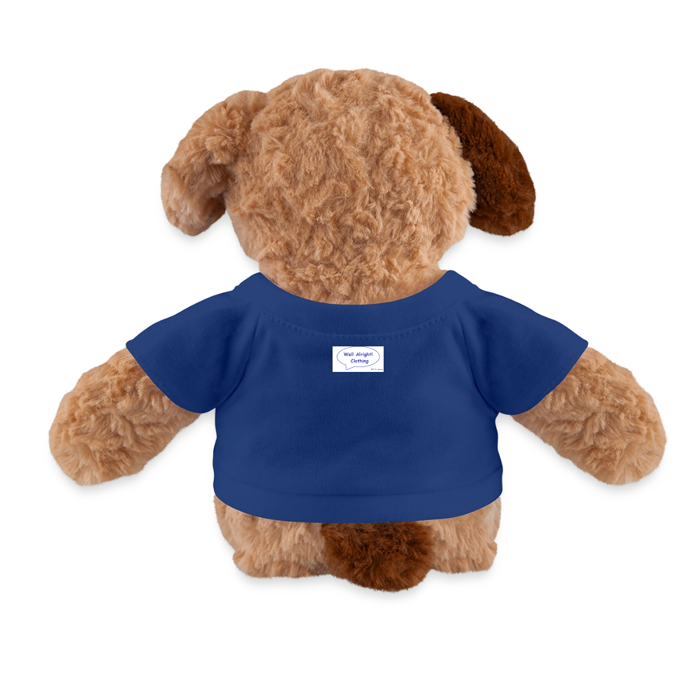 Dog - royal blue