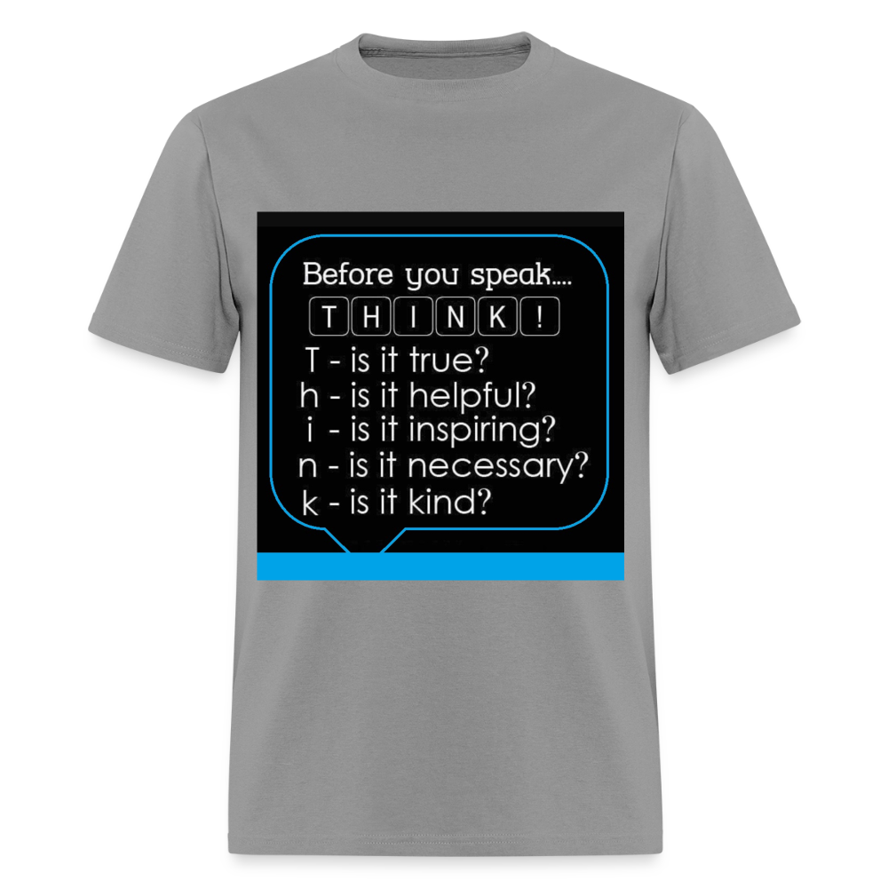 Before You Speak - Men's T-Shirt - rock