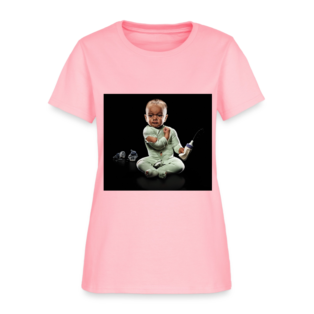 Strong Baby Muscles - Women's T-Shirt - pink