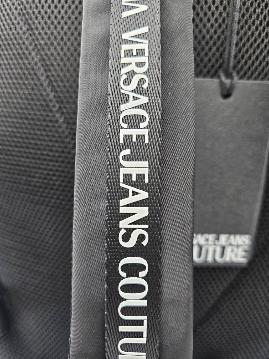 Versace Jeans Couture Logo Space Print Backpack