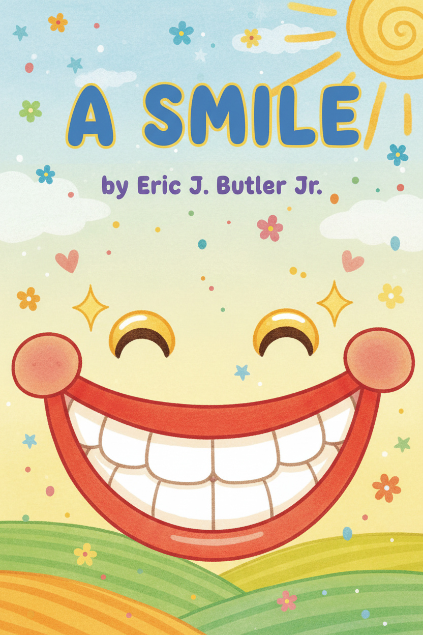 A Smile by Eric J Butler Jr - Children's Picture Book Cover